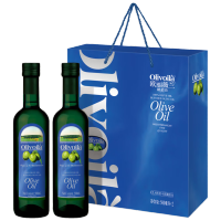 欧丽薇兰食用油特级初榨云系列橄榄油500ml*2瓶