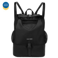 乐活旅行游泳包足球篮球运动背包男健身训练干湿分离双肩收纳泳袋专业装备