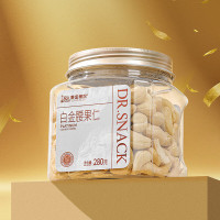 黄金果农白金腰果仁280gx1罐
