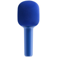 全民K歌麦克风 家庭ktv变声器儿童唱歌卡拉OK电视抖音直播降噪无线蓝牙k歌宝手持话筒S6派对蓝 -单支