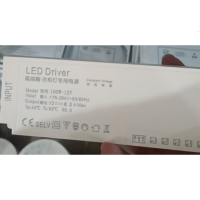 衣柜橱柜灯专用电源 输入:175-265V 50-60Hz 输出:12V 5A 60W