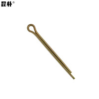 昆朴GB91彩锌开口销Q195 4.8级 6*40 个