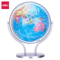得力(deli) 2174 万向地球仪20cm(蓝色)(台)