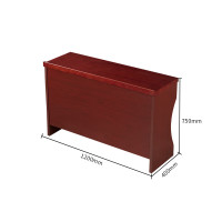 海邦定制实木加厚会议条桌 1200*500*750