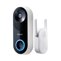 360 可视门铃5Pro摄像头家用监控摄像头智能摄像机2K智能门铃电子猫眼无线wifi 300W超清夜视AR1C