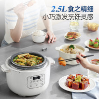 摩飞电器 电压力锅 电高压锅电饭锅电饭煲 家用2.5L迷你珐琅釉精釜多功能煲汤锅电火锅电煮锅MR8701