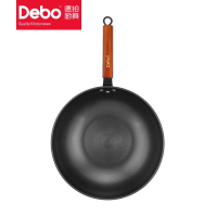 德铂DEP-DZ323艾娜炒锅无涂层不易锈煎炒锅32cm