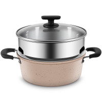 炊大皇B50229缤纷系列 汤蒸锅24cm