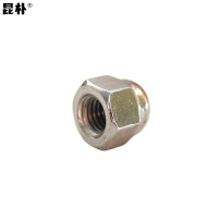昆朴DIN1587 304不锈钢六角盖形螺母A2-70 M6 个
