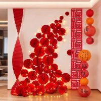 企采严选 氛围美陈 纸质蜂窝球 单位:组