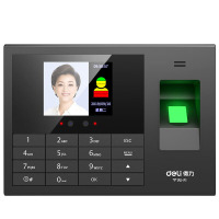 得力(deli) 3765人脸指纹 考勤机(黑色)