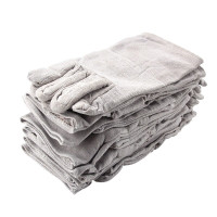 永安鸿森白甲24线帆布手套 均码 100双/包