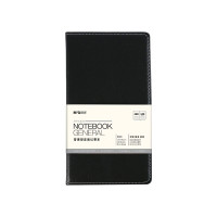 晨光(M&G)48k普惠皮面记事本120页黑 APY1CK78A 单本装