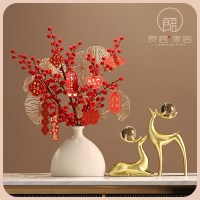 企采严选 氛围摆件 瓶子:18*16.5cm 福字:18*3.5*19cm 相框:30*2.5*30cm 单位:组