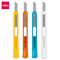 得力2025美工刀 彩色小号(混) (把)