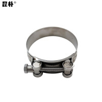昆朴304不锈钢强力喉箍卡箍 26-28mm 个