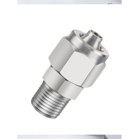 远大气管快速接头螺纹直通弯头气动接头PC螺纹直通,8-M5