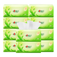 心相印茶语精选90抽20包三层塑装面巾纸M码(电商箱装)DT9090