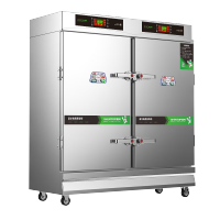 圣托(shentop)全自动智能蒸饭柜 商用24盘食堂蒸饭车 多功能双门蒸饭机 STZ-D24