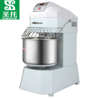 圣托(shentop)变频和面机 商用双动双速打面机 20升全自动揉面机 8公斤面粉搅拌机 STJ-P20