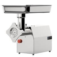 圣托(shentop)电动商用绞肉机大功率饭堂食堂酒店用绞馅搅肉灌肠机1100W碎肉机不锈钢三通 STMY-JG22
