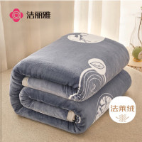 洁丽雅加厚法兰绒毯小鹿200*230cm