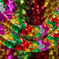 新年装饰拉花彩带 6条12m