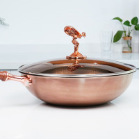 火象 劳斯莱斯钛金千福炒锅 HXG-CG244