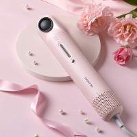 大宇(DAEWOO)电吹风家用旅行速干头发负离子护发迷你便携式吹风筒 DYCF-12W80 香缇粉