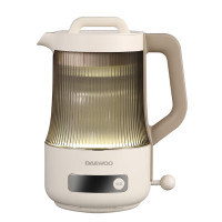 DAEWOO大宇 电热水壶DYSH-16R1伯爵白电热水壶保温家用双层防烫高硼硅内胆开水壶