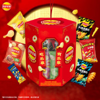 乐事(Lay's)薯片分享装 宫灯礼盒 478克