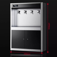 冰仕特直饮水机商用饮水机学校过滤全自动工厂净水开水机办公室 [柜式加高旋钮款]RO反渗透 一开二温