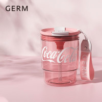 格米(germ)可口可乐联名款竹简水杯375ml糖果粉 GE-CK23SS-S24-4