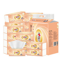 心相印金装金典100抽三层塑装纸面巾20包装(箱装)DT23100