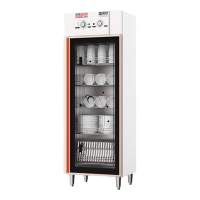 圣托(Shentop)热风循环 中温消毒柜 全无磁不锈钢单门 商用酒店饭店食堂消毒碗柜 YTP600-D5