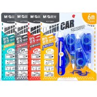 晨光修正带小跑车可换芯ACT78901白6M 1+3替芯