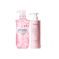 蔻斯汀樱花花瓣沐浴露720g&蔻斯汀樱花香氛丝滑乳240g