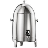 圣托 饮料桶自助热饮机酒店不锈钢牛奶咖啡鼎 酒精加热西餐商用自助餐果汁桶 全钢12L饮料机 STYB-KG12