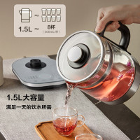 苏泊尔1.5L纯钛养生壶带滤网SW-15YJ32A