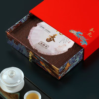 素言茶坊~和礼国韵2020年牡丹王春白茶鲜芽叶