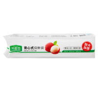 芳草地3G3556背心保鲜袋100个特大加厚45*40cm食品收纳袋塑料袋手提打包袋