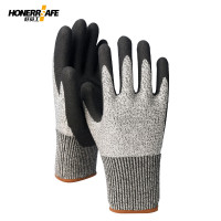 好员工13针HPPE防切割丁腈磨砂手套PE-108 (2双装)