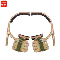 谋福(CNMF)9396 电工脚扣 电工国标加厚型电杆脚钩 爬杆铁脚爬脚扣配件(250型 6-8米杆)