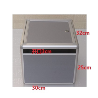 企采严选 35*25*40cm 开口3cm的发票收集箱票据投递箱(个)