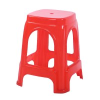 企采严选 红色塑料凳 单位:张