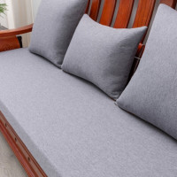 纯色沙发坐垫沙发垫子可拆洗 灰色防水5cm厚40D海绵 尺寸110*55cm 双人位 单位:张