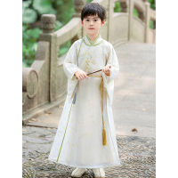 汉服男童国学服儿童古装诗朗诵表演服装小学生开笔礼三字经演出服 单位:套