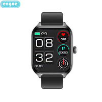 企业定制 恩谷智能手表时间日期显示记步心率监测智能运动手环手表EG-T8