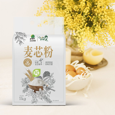 企业定制 北大荒典选老农五常稻香米玉米糁麦芯粉礼盒B款2660g