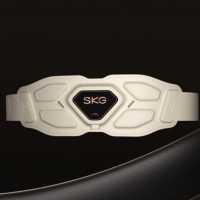 SKG腰部按摩器金腰带护腰椎热敷物理推揉升级中频脉冲按摩仪G7